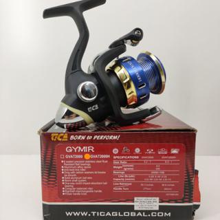 TiCA Gymir GVAT 6BB+1RB, Front Rear Drag Fishing Reel