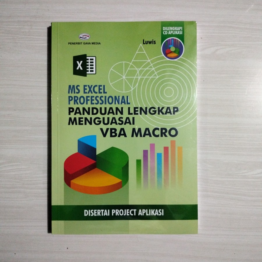 Ms Excel Professional Book Complete Guide To Master VBA Macro | Shopee ...