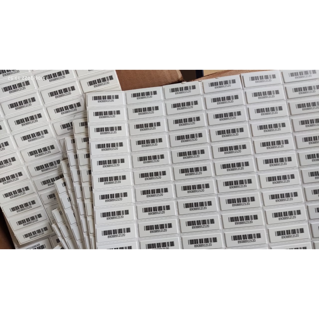 Am Sensormatic Label Sample 58Khz EAS label security sticky soft labels ...