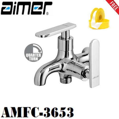 AIMER AMFC-3653 Wall Two Way Tap (双口壁挂式龙头 ) | Shopee Malaysia
