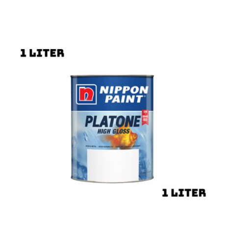 1 Liter NIPPON Platone High Gloss Wood & Metal Paint Cat Minyak Kayu ...