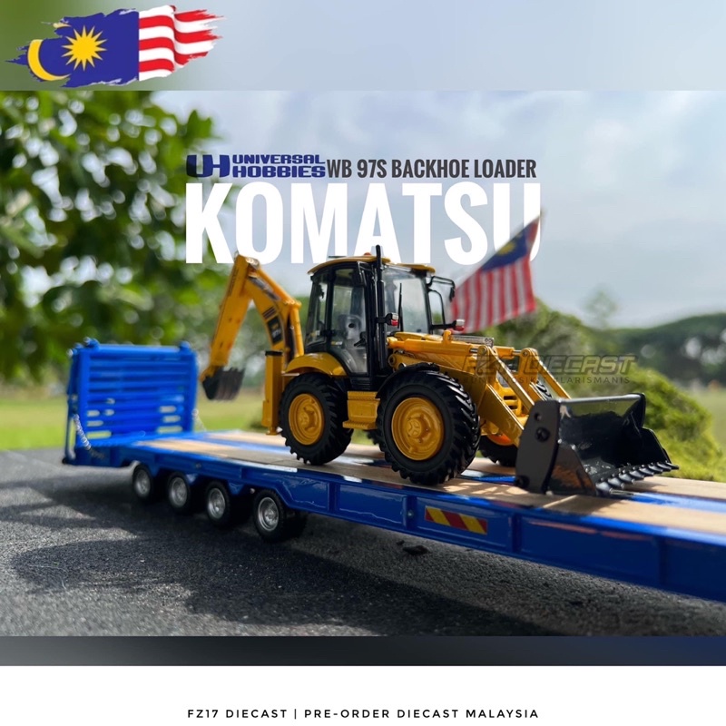 Universal Hobbies Camión Volquete UH8009 De Komatsu HD605 De La Escala 1 50