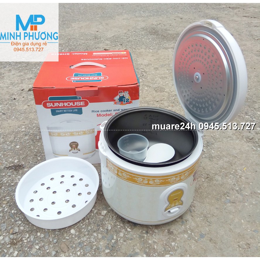Genuine Sunhouse SH8215 1.2 liter rice cooker | Shopee Malaysia