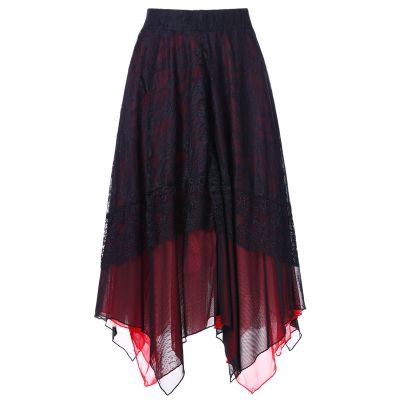 Lace handkerchief clearance skirt