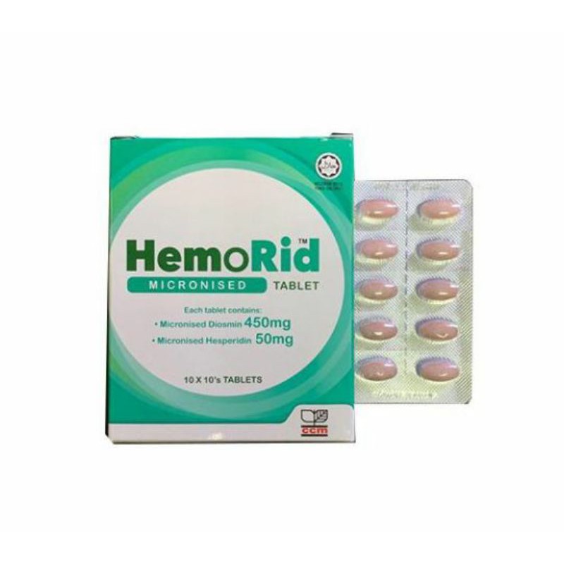 HEMORID MICRONISED UBAT BUASIR 10's | Shopee Malaysia