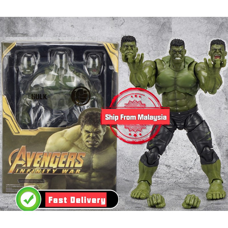 Figurine D'action Hulk Avengers Infinity War En Pvc, Modèle De Jouet À  Collectionner - Action & Figurines - AliExpress