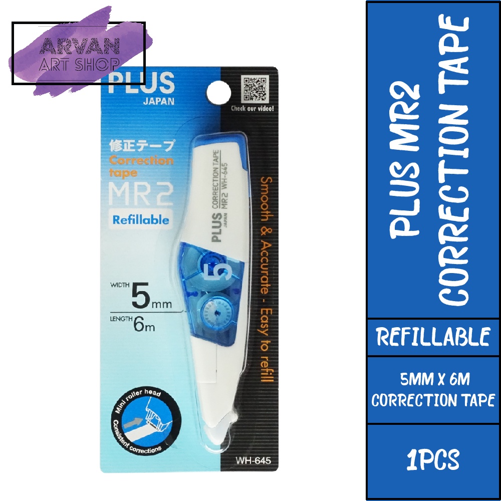 Plus MR2 Series Refillable Correction Tape / MR 2 Refill Pack ( 4.2MM