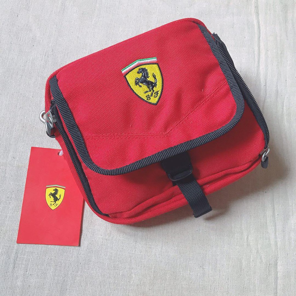 Ferrari Red Sling Bag