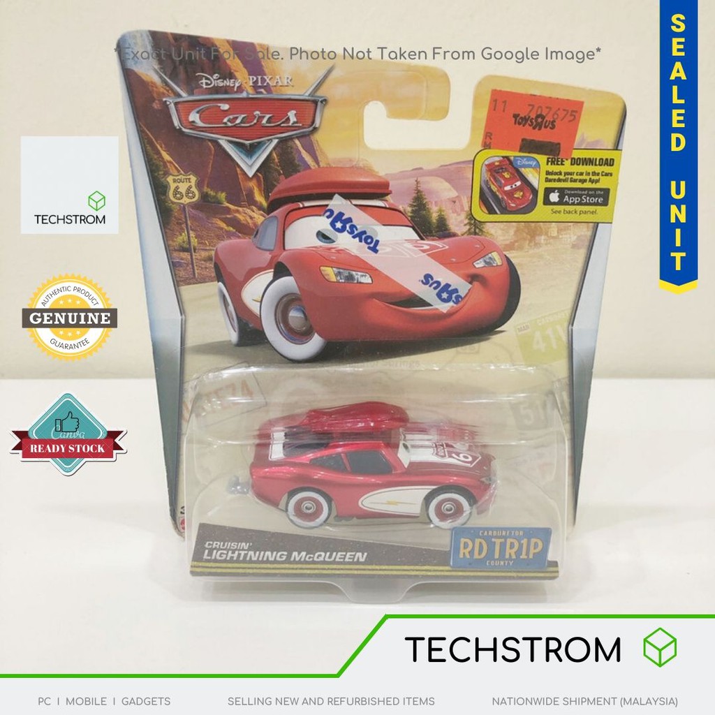 Mattel Disney Pixar Cars Cruisin Lightning Mcqueen Shopee Malaysia 