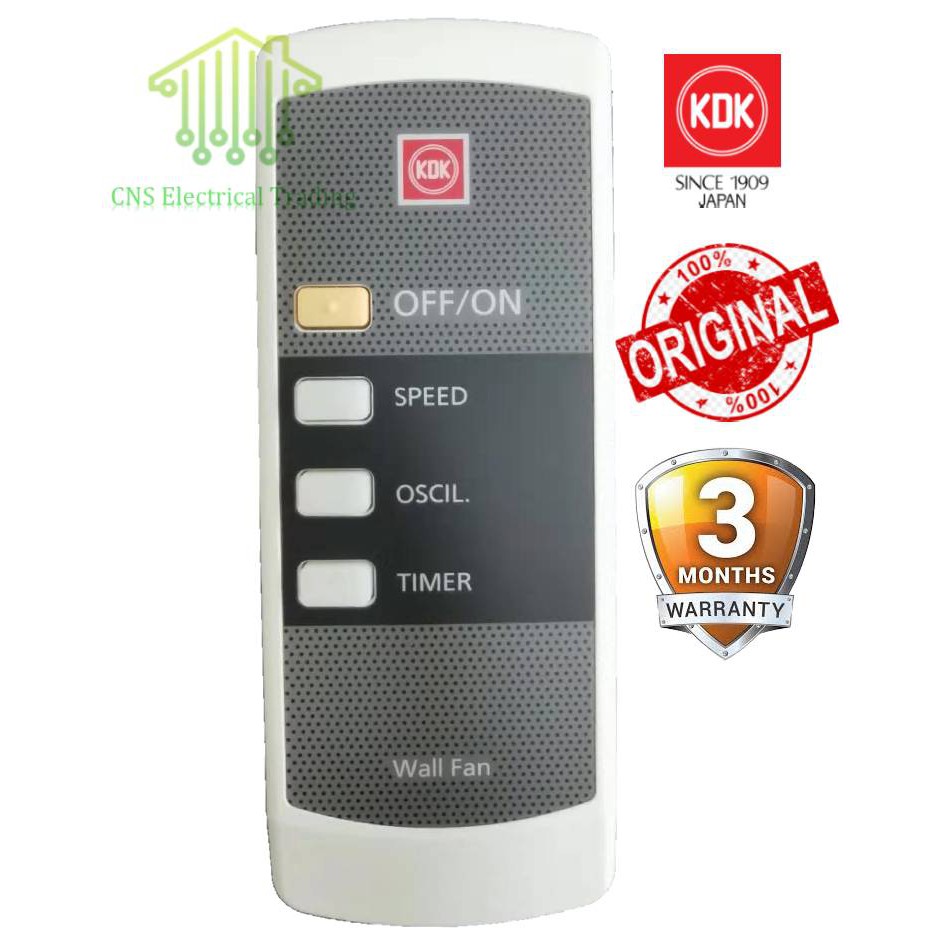 KDK Wall Fan Remote Control KC4GR Original Shopee Malaysia