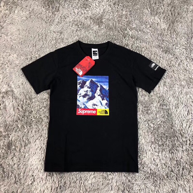 Supreme tnf mountain on sale tee