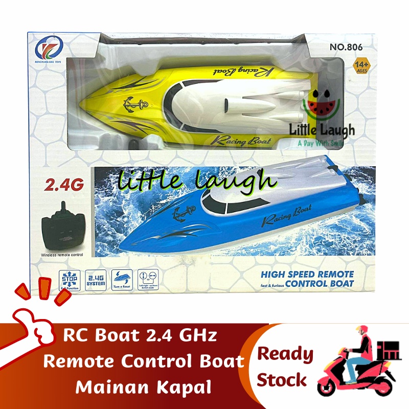 RC Boat 2.4 GHz Infrared RC Waterproof Motor-Boat Children's Toys ...