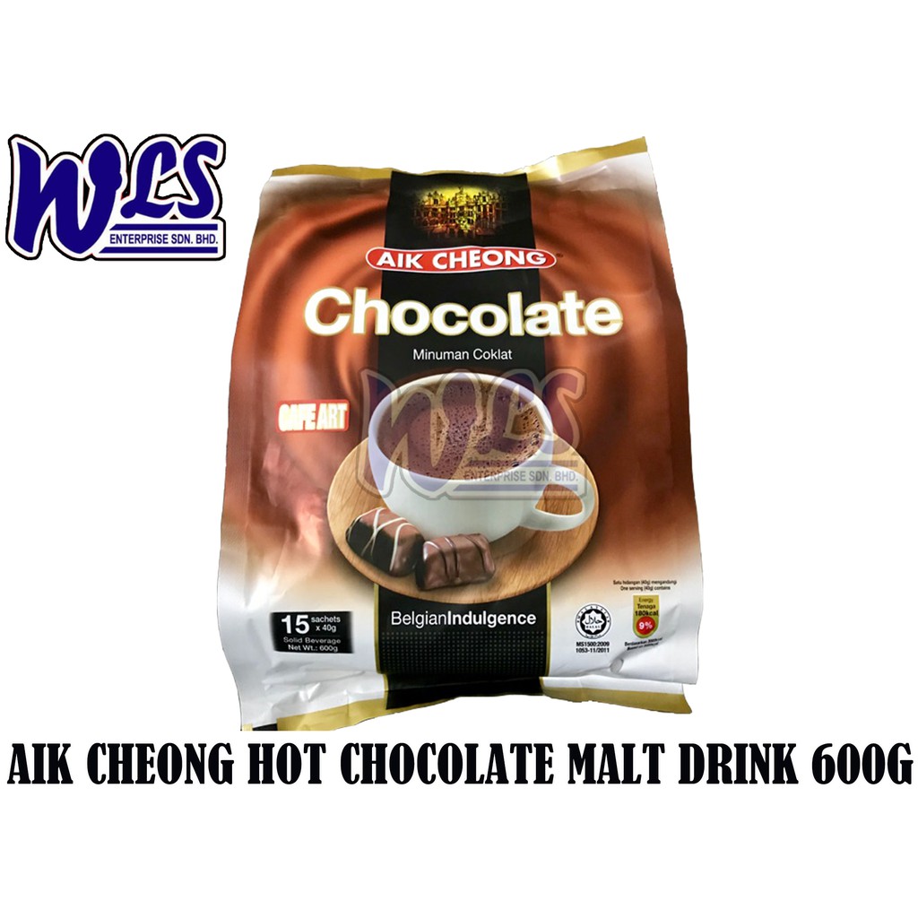 Aik Cheong Hot Choco Malt Drink 15S, 41% OFF