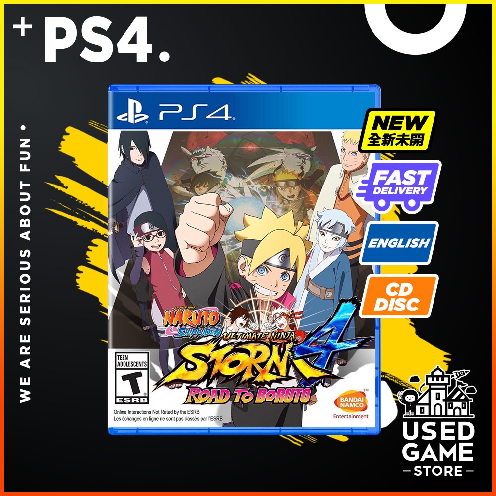 Jogo PS4 - Naruto Shippuden - Ultimate Ninja Storm 4 Road to Boruto - Sony