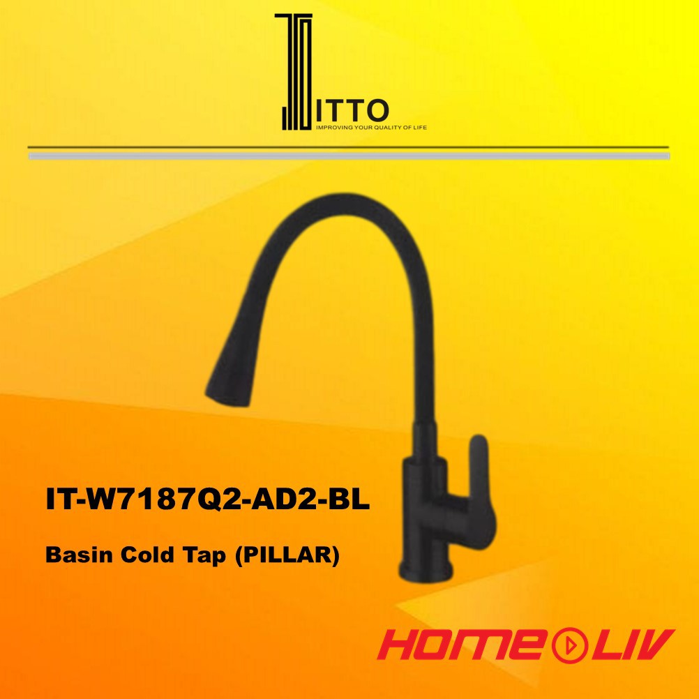 itto-it7187q2ad2bl-kitchen-sink-tap-single-tap-flexible-black-1-tap