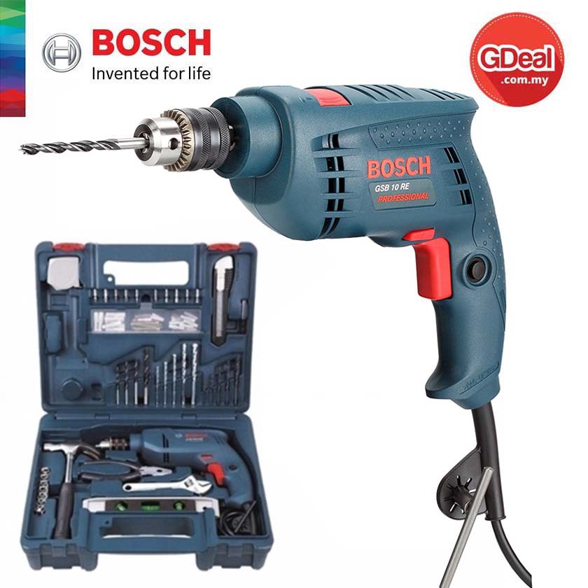 BOSCH GSB Professional 10 RE Impact Drill Smart Kit With Suitcase