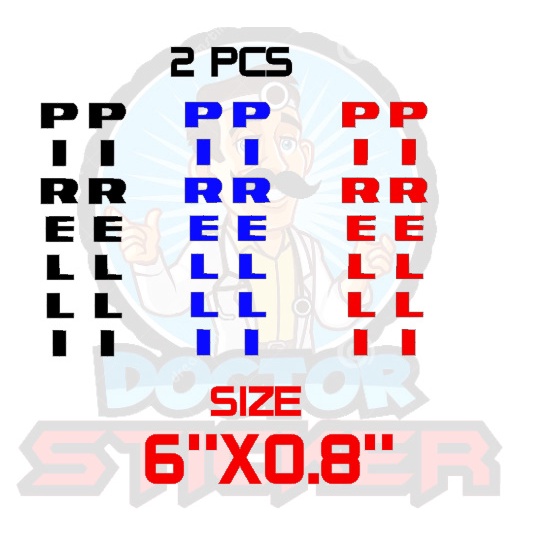 STICKER CUTTING PIRELLI DESIGN, STICKER CUTTING | Shopee Malaysia