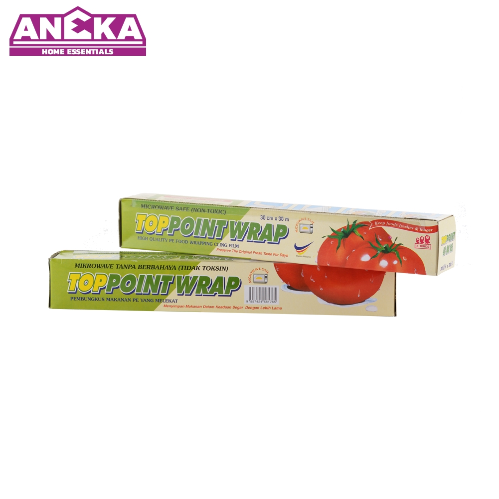 High Quality PE Food Wrapping Cling Film NonToxic Microwave Safe (30cm