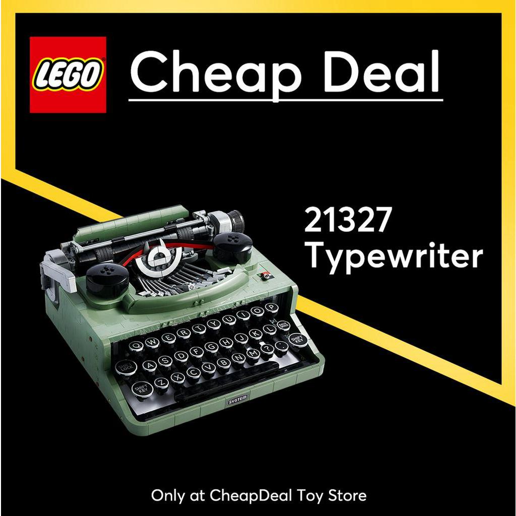 [Ready Stock] LEGO 21327 Typewriter (2079 Pieces) Shopee Malaysia