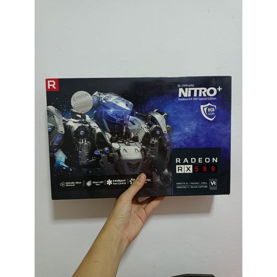 Sapphire nitro plus on sale rx 580 8gb