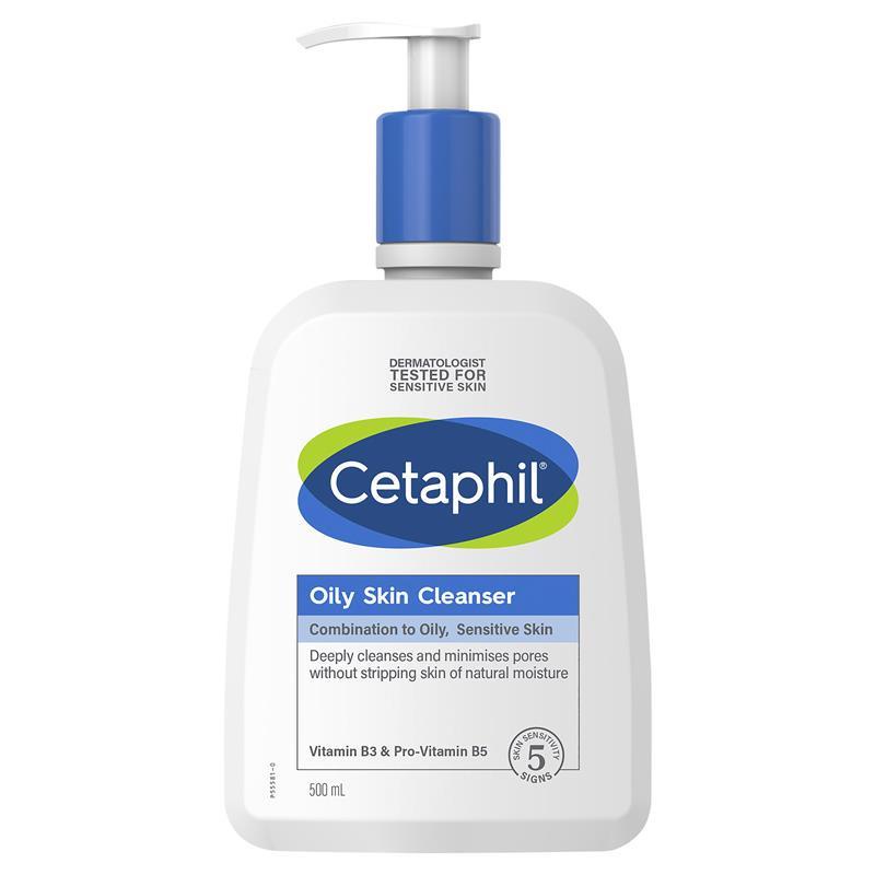 Cetaphil Oily Skin Cleanser 500ml & 1.25ML | Shopee Malaysia