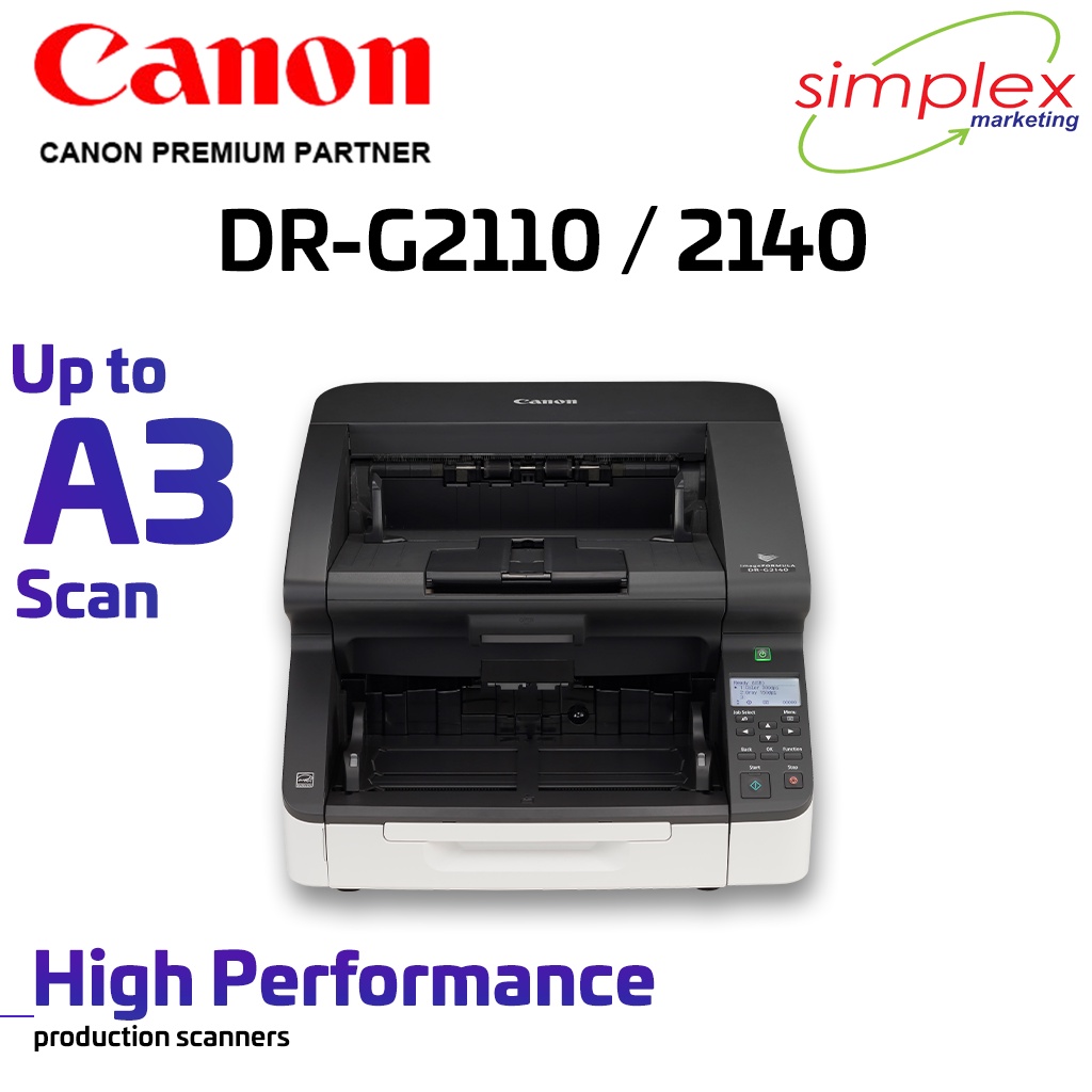 Canon DRG2110 / 2140 / 2090 Document Scanner (Preorder) Shopee Malaysia