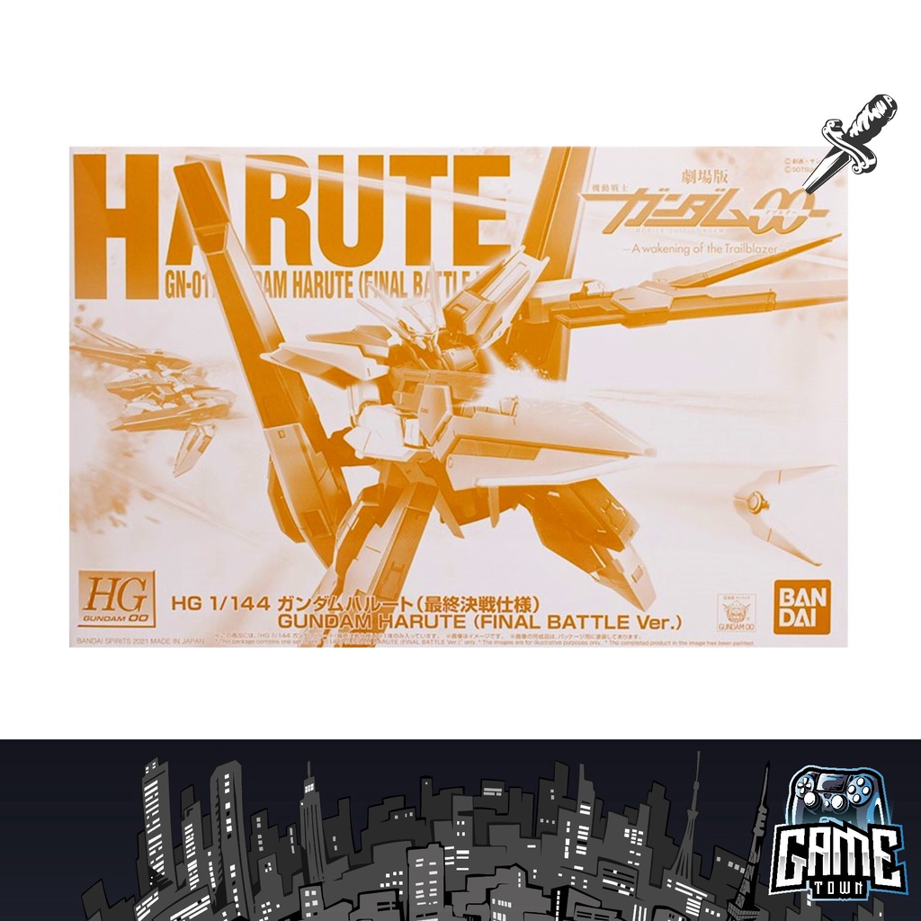 Kit De Modèle BANDAI HG 1/144 - GUNDAM HARUTE (Final Battle Version) - Neuf - Import Japon