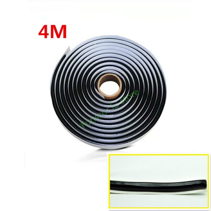 4-Meter Butyl Rubber Headlight Sealant Tape – 9mm Diameter Waterproof Black Glue For Headlamps, Windshield, Door Seals, Taillights