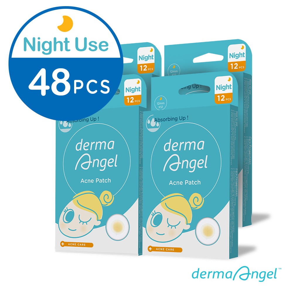 derma Angel Acne Patch 4 boxes (for Night use) | Shopee Malaysia