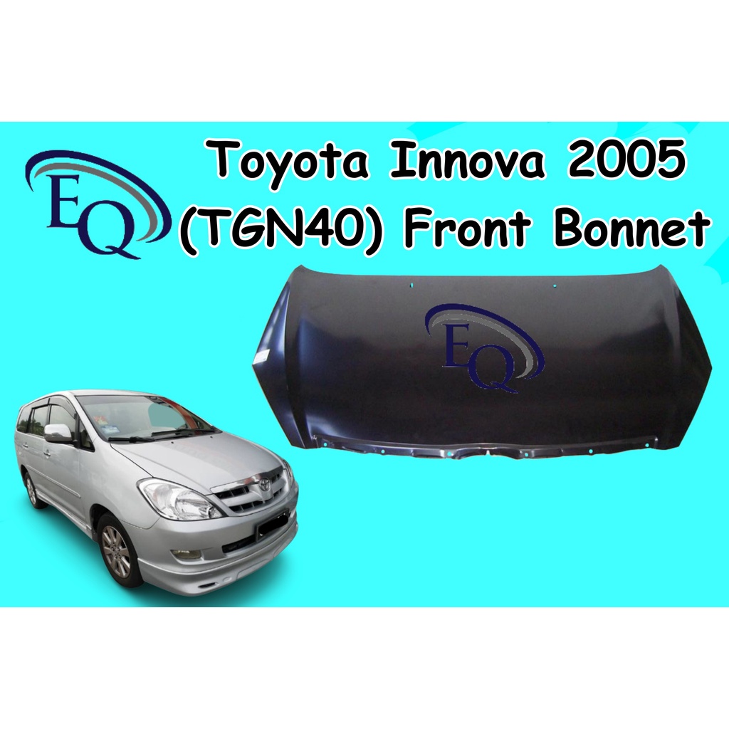 Toyota Innova TGN40 2005 Front Bonnet Hood (Standart Besi) Bonnet Depan ...