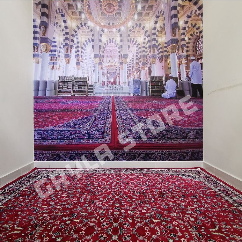 Karpet Raudhah Raudah Rawdah Original Made in Saudi Arabia | Shopee ...