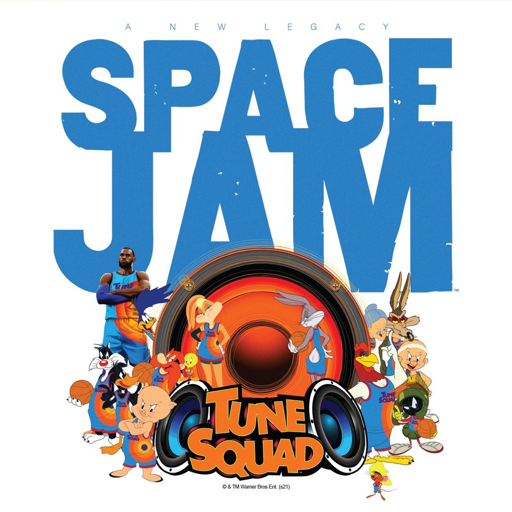 Kismet Decals Space Jam A New Legacy Full Tune Squad Licensed Wall