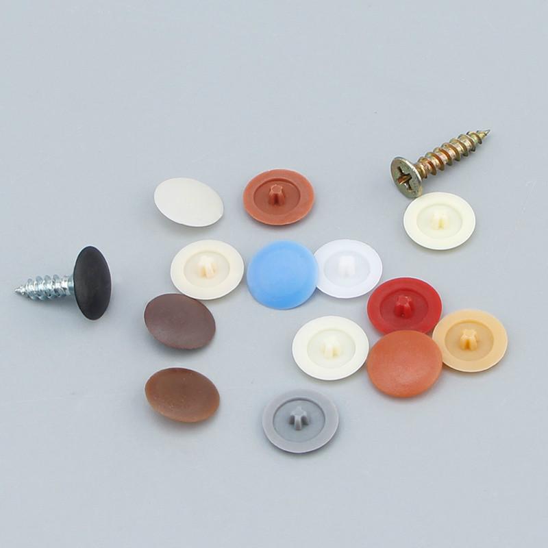 100PCS/Bag Practical selftapping screw decorative cover plastic nut