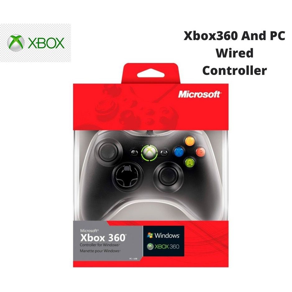 Microsoft Xbox 360 Controller /PC USB Wired Controller Shopee Malaysia