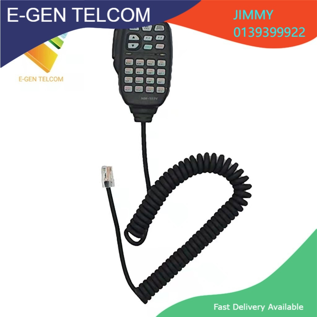 ICOM HM-133V DTMF Remote Control Mic Microphone for Icom IC-2200H IC ...