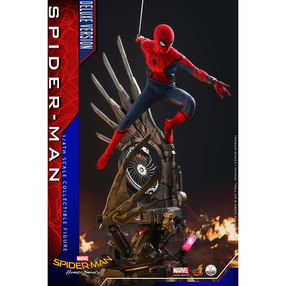 Hot toys spider man homecoming deals price