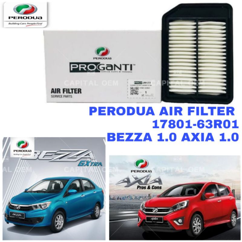 1780163R01 PERODUA BEZZA 1.0 , AXIA NEW 2017>2024 AIR FILTER CLEANER