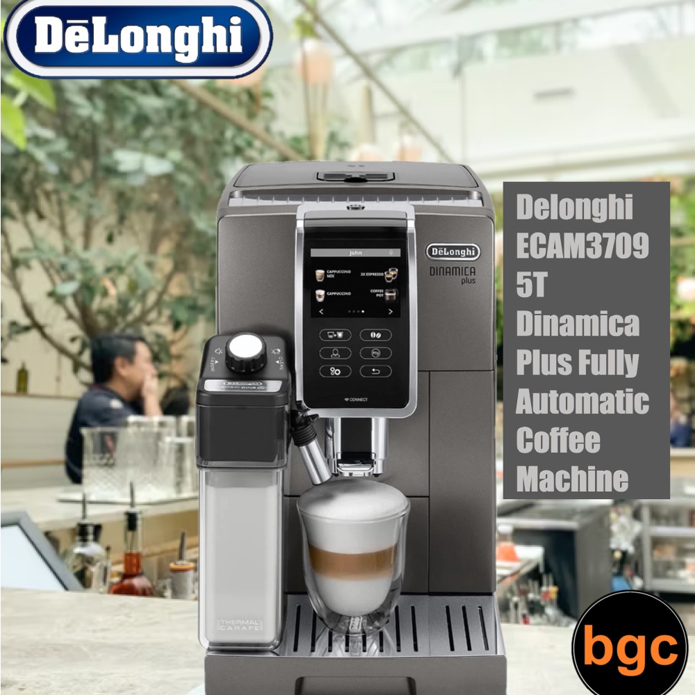 Delonghi ECAM37095T Dinamica Plus Fully Automatic Coffee Machine ECAM370.95.T Shopee Malaysia
