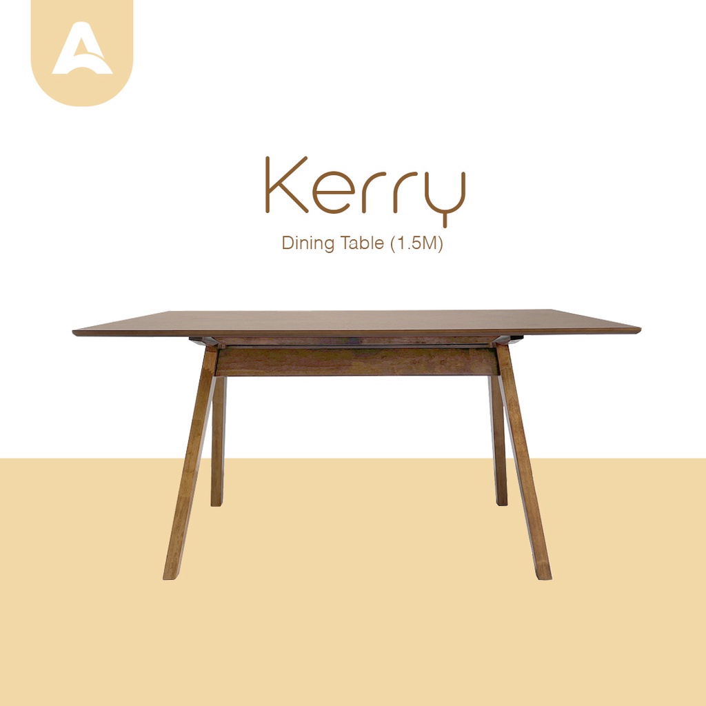 Kerri solid wood store dining table