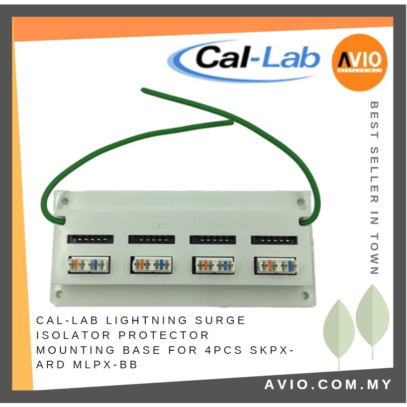 CALLAB Callab Cal Lab Lightning Surge Isolator Protector Mounting Base