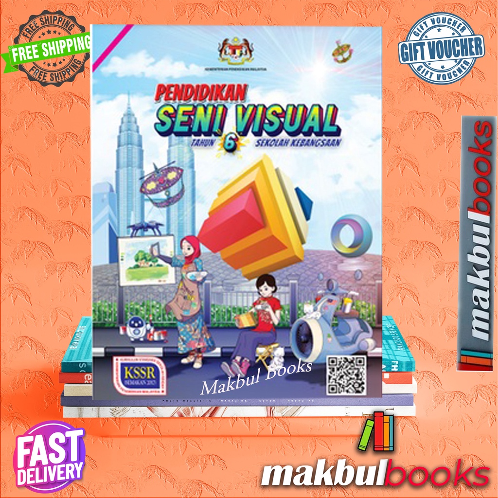 KPM BUKU TEKS PENDIDIKAN SENI VISUAL TAHUN 6 (SEKOLAH KEBANGSAAN ...