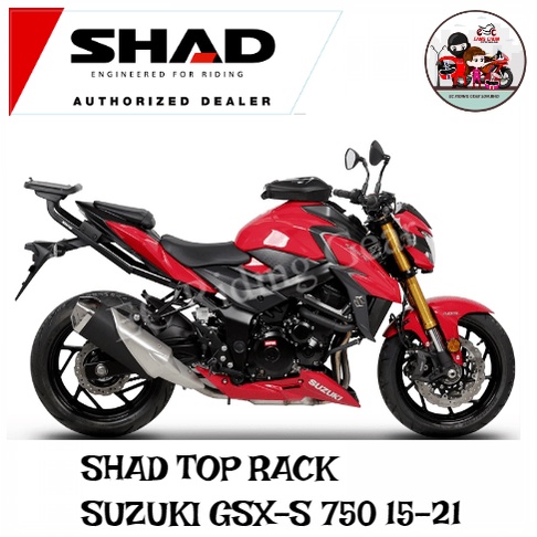 SHAD RACK SUZUKI GSX-S 750 2015-2022 TOP MASTER FITTING -READY STOCK ...