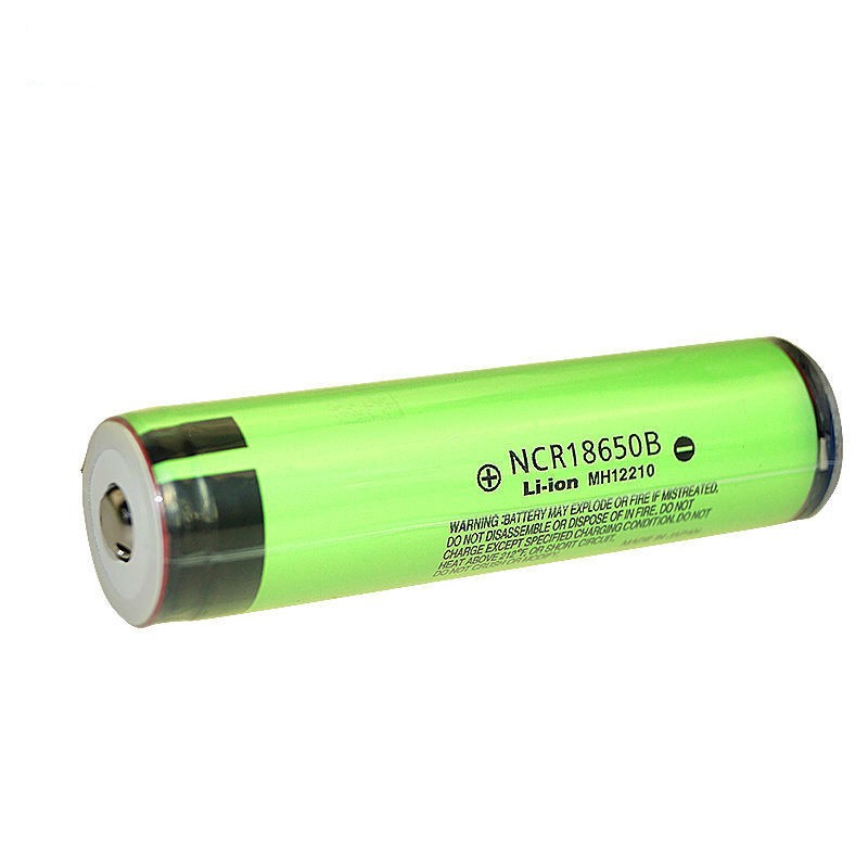 Panasonic Original NCR18650B 3.7V 3400mAH Battery Made In Japan (Button ...