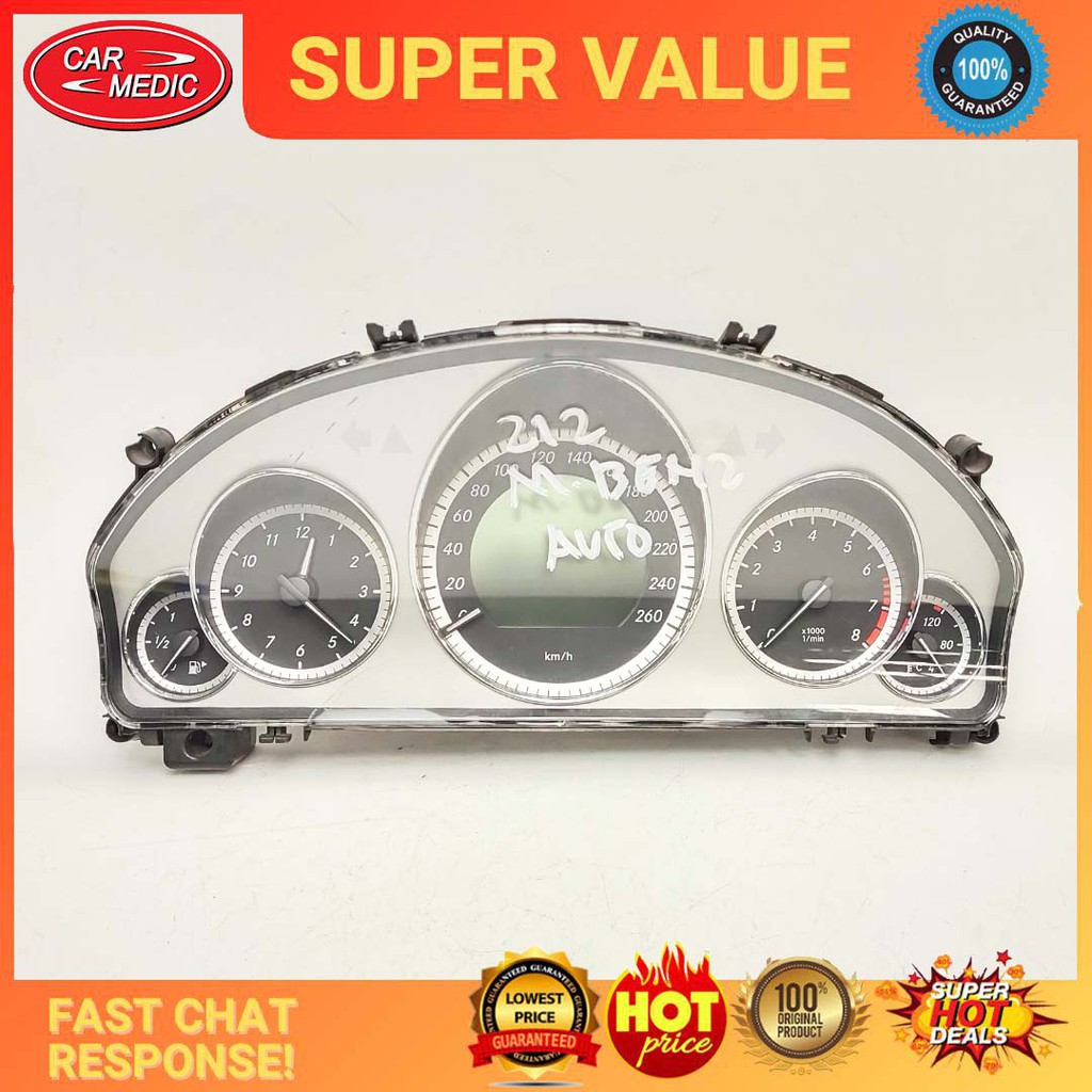 Original Mercedes Benz E Class W212 Speedometer/ Instument Cluster