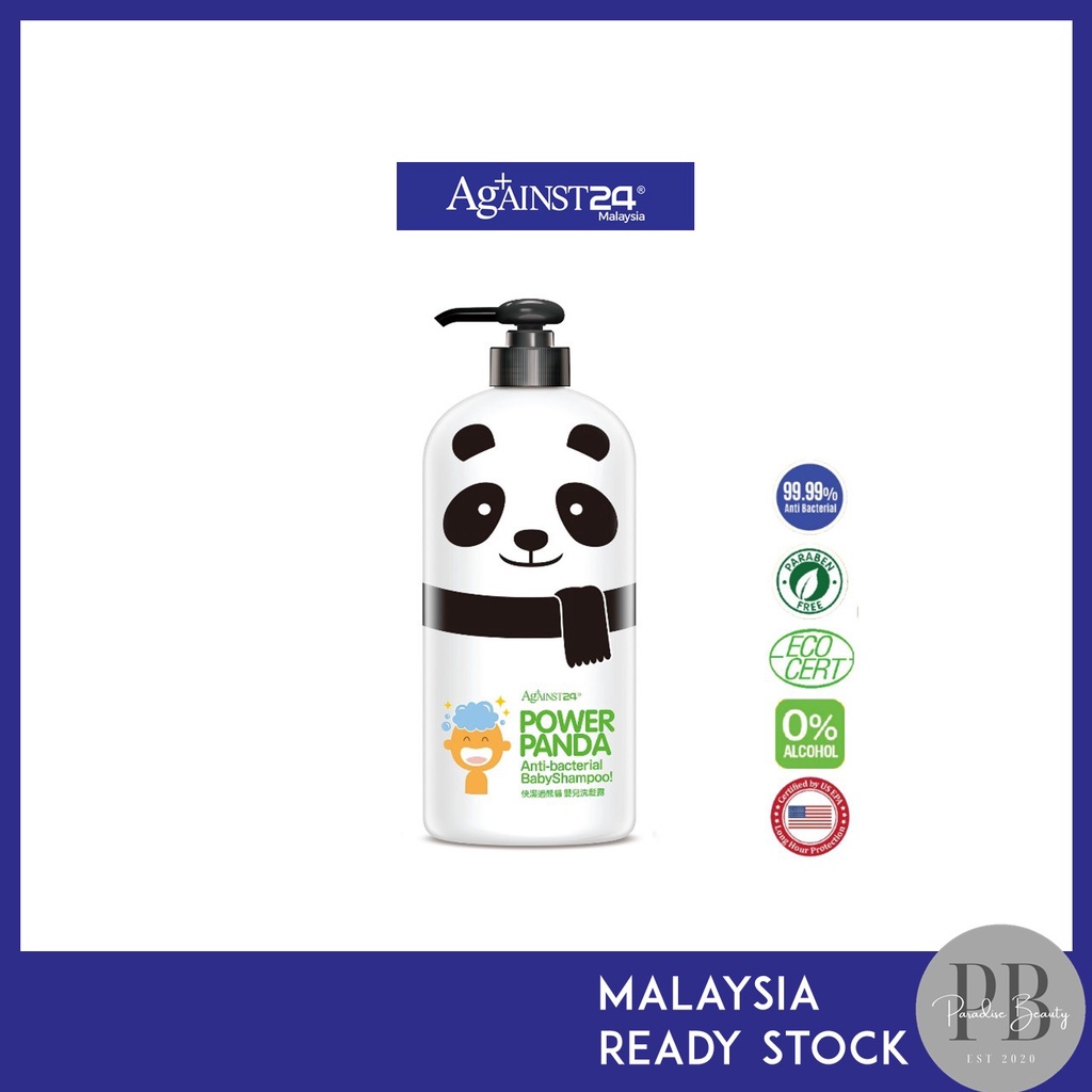 Against24 Power Panda Anti-Bacterial Baby Bathing (650ml) | Shopee Malaysia