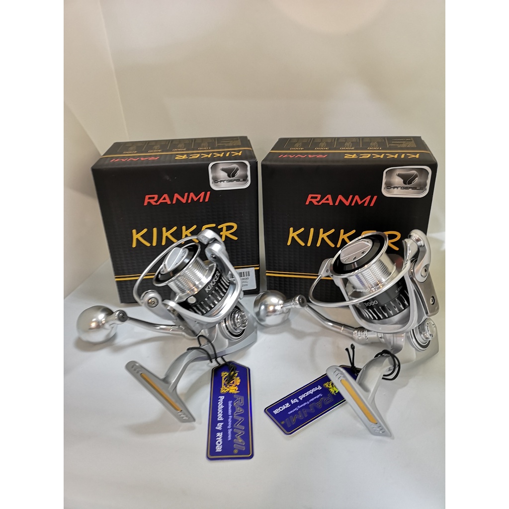Ryobi Ranmi Kikker Spinning Reel (2000/3000/4000/6000) | Shopee Malaysia