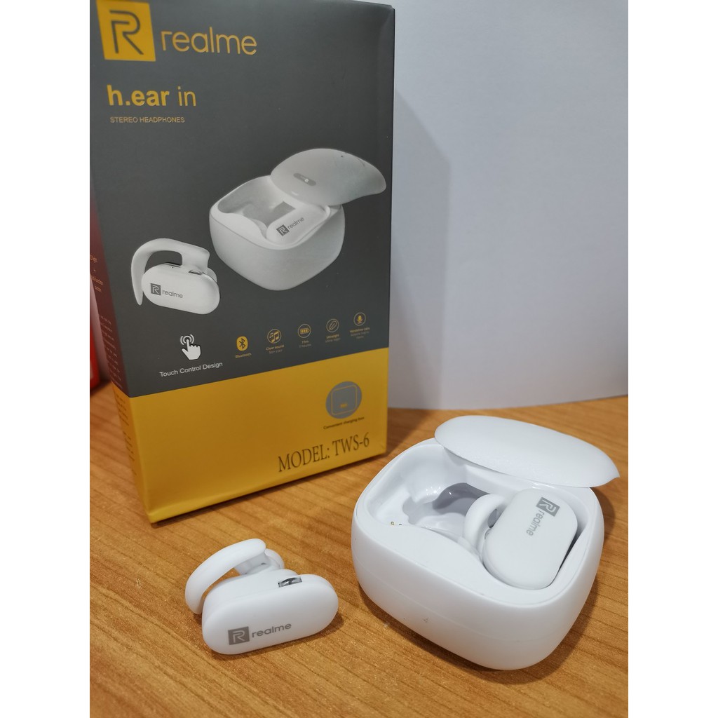 REALME H.EAR IN STEREO HEADPHONES TWS 6 Shopee Malaysia