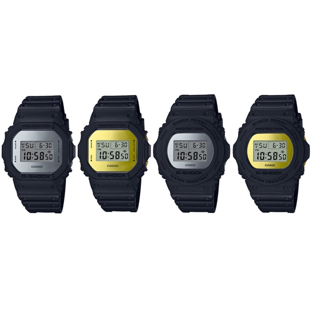 Casio G Shock Metallic Mirror Face BBMA BBMB Series DW 5600 DW