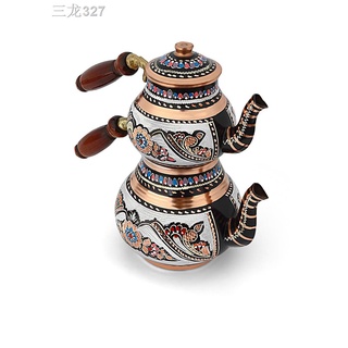 Handmade Turkish Coffee Pot 18/10 Stainless Steel, Stove Top Tea