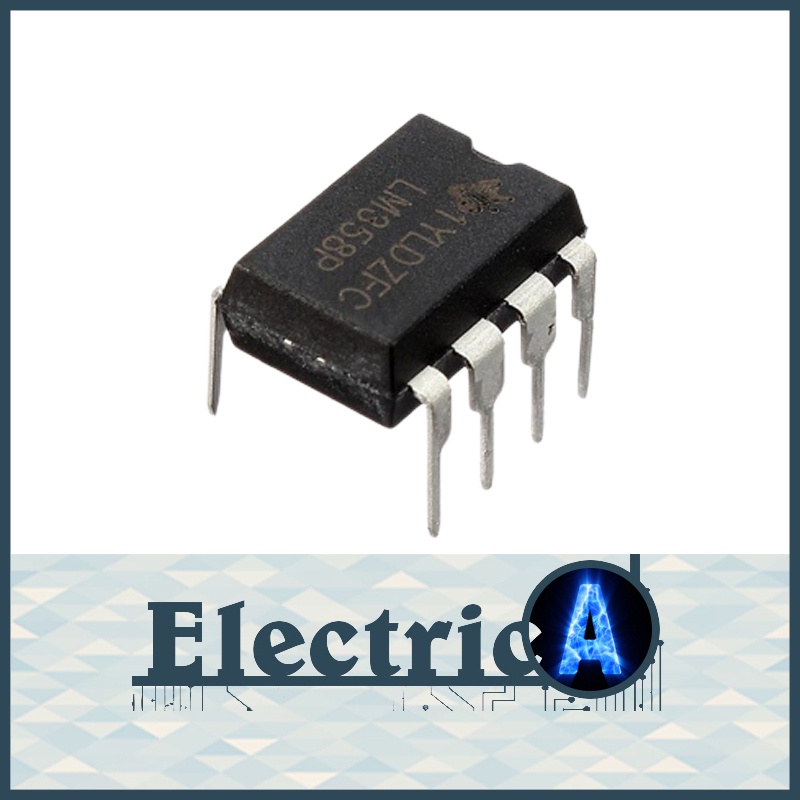 LM358P LM358N LM358 DIP-8 Chip IC Dual Operational Amplifier - Op Amp ...